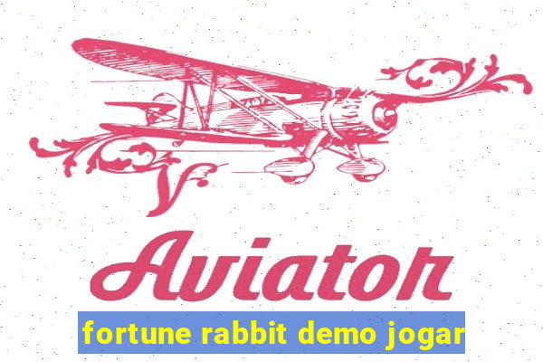 fortune rabbit demo jogar